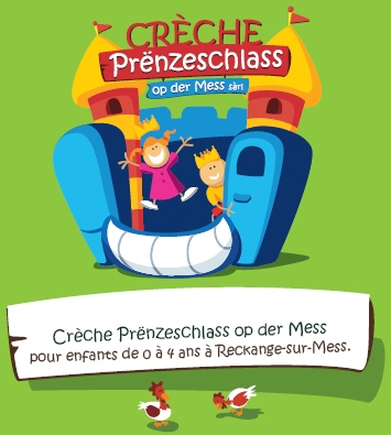 Crèche Prënzeschlass op der Mess pour enfants de 0 à 4 ans à Reckange-sur-Mess